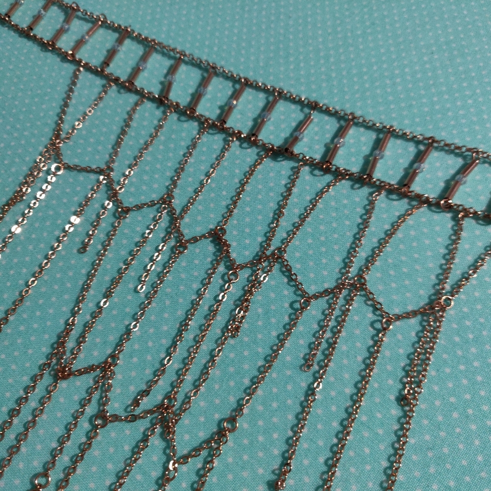 New Anthropologie Chain Choker $38 - Picture 7 of 9